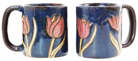 16 oz. Mara Mug – Tulip Flower