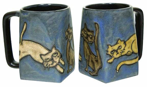 12 oz. Mara Mug – Playful Cats