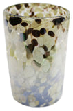 Water Glass – Chocolate Cream Speckled