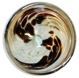 Cognac Glass – Chocolate Cream Swirl